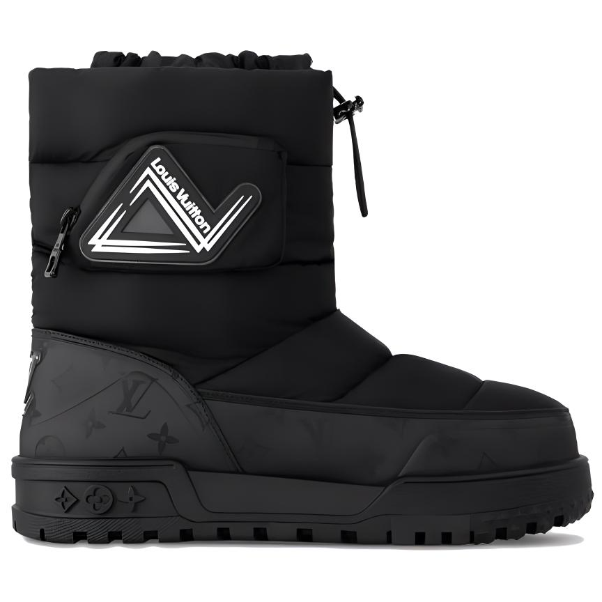 حذاء الثلوج LOUIS VUITTON ALPINE Crew للرجال باللون الأسود