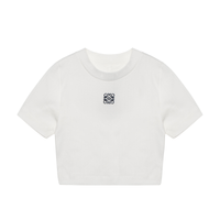 LOEWE 2000s Anagram embroidered T shirt