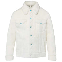 LOUIS VUITTON Mink Trucker Jacket