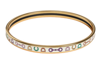 HERMES Bangles Unisex Gold
