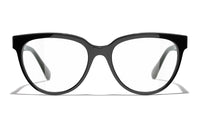 CHANEL Eyeglass Frames Women's Black