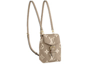 LOUIS VUITTON Tiny Backpack Monogram Empreinte Tourterelle Beige/Cream