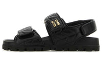 MIU MIU Matelassé Leather Sandals