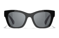 CHANEL Sunglasses Unisex Black