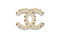 CHANEL Brooches Women's Gold