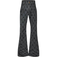 LOUIS VUITTON SS24 Jeans Women's Black