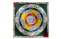 HERMES Silk Scarves Unisex Multicolor