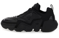 PRADA Techno Stretch Low-Top Casual Shoes Men's Black