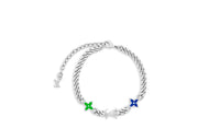 LOUIS VUITTON Brass, Metal Bracelets Unisex Silver