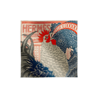 HERMES Knit Scarves Unisex Multicolor