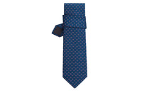 HERMES Ties Men Marine Blue