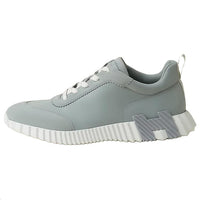 HERMES Bouncing Low Top Casual Shoes Men's Cloud Gray