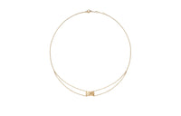 CHANEL 18K Gold Necklaces Women's