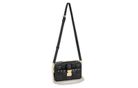 LOUIS VUITTON Troca Pm Damier Quilt Black