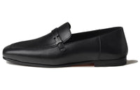 HERMES Giovanni Loafers Women's Black