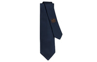 HERMES Honore Ties Men Dark Blue