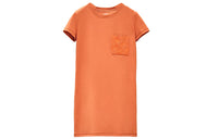 HERMES Short Sleeved Dresses Women's Melanti Orange