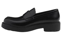 PRADA Penny-slot Leather Loafers
