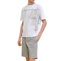 HERMES T-Shirts Men White