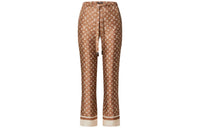 LOUIS VUITTON Casual Pants Women's Brown
