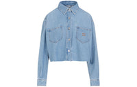MIU MIU Logo embroidered Denim Jacket