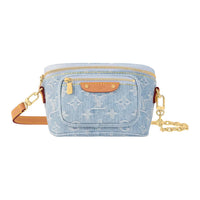 LOUIS VUITTON Mini Bumbag Sky Blue Denim