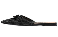 MIU MIU Closed Toe Slippers Women's Black