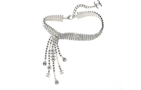 CHANEL Necklaces Women's Silver
