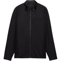 PRADA Zip Up Long Sleeved Shirt