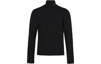 PRADA Triangle-logo Roll-neck Top