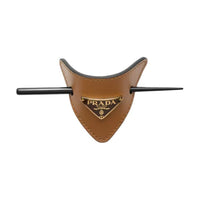 PRADA Leather Hair Clip