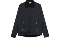 HERMES Jackets Coats Men's Navy Blue Blue