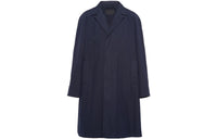 PRADA Coats Men Blue