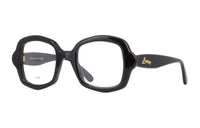 LOEWE Acetate Square Eyeglass Frames Unisex Black