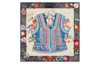 HERMES Silk Scarves Women's Multicolor