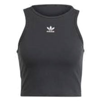 (WMNS) adidas Essentials Rib Tank Top مقاسات آسيا "أسود" IJ8251