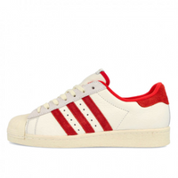 adidas Originals Superstar 80s Deluxe 'White Red'" B35982