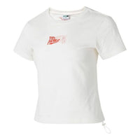 (WMNS) تيشيرت PUMA جرافيكي "أبيض" 626865-65