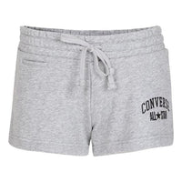 (WMNS) Converse All Star Running Shorts 'Grey Black' 10017829-A02