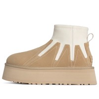 حذاء UGG Classic Mini Dipper Sunwave Boot "Mustard Seed" 1167591-MDSD