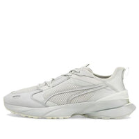حذاء رياضي كاجوال PUMA Pwrframe Op-1 Lth Athleisure للجنسين باللون الرمادي 384032-01