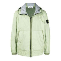 سترة STONE ISLAND Membrana Light باللون الأخضر الفاتح 741540523-V0052