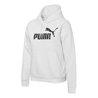 (WMNS) هودي PUMA Essentials "أبيض وأسود" 586938-02