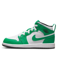 (PS) Air Jordan 1 Mid 'Lucky Green' DQ8424-301