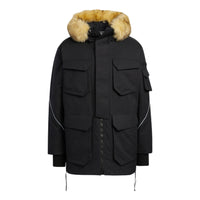 adidas Originals Mid Down Jacket 'Orbit Green Black' HM9698