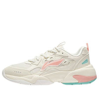 (WMNS) حذاء Li-Ning Sport Leisure Low 'Cream White Pink' AGCR478-1