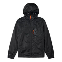 Converse Retro Casual Hooded Jacket Couple Style Black 10023165-A03