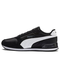 حذاء رياضي PUMA ST Runner V2 أسود/أبيض منخفض 366811-05