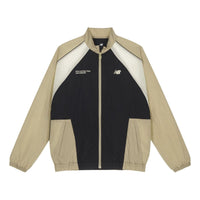 New Balance Color Block Woven Windbreaker Asia Sizing 'Beige Black' NAE24011-BWN