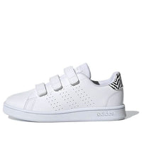 (PS) حذاء adidas Tenis Advantage باللون الرمادي والأبيض GZ7623
